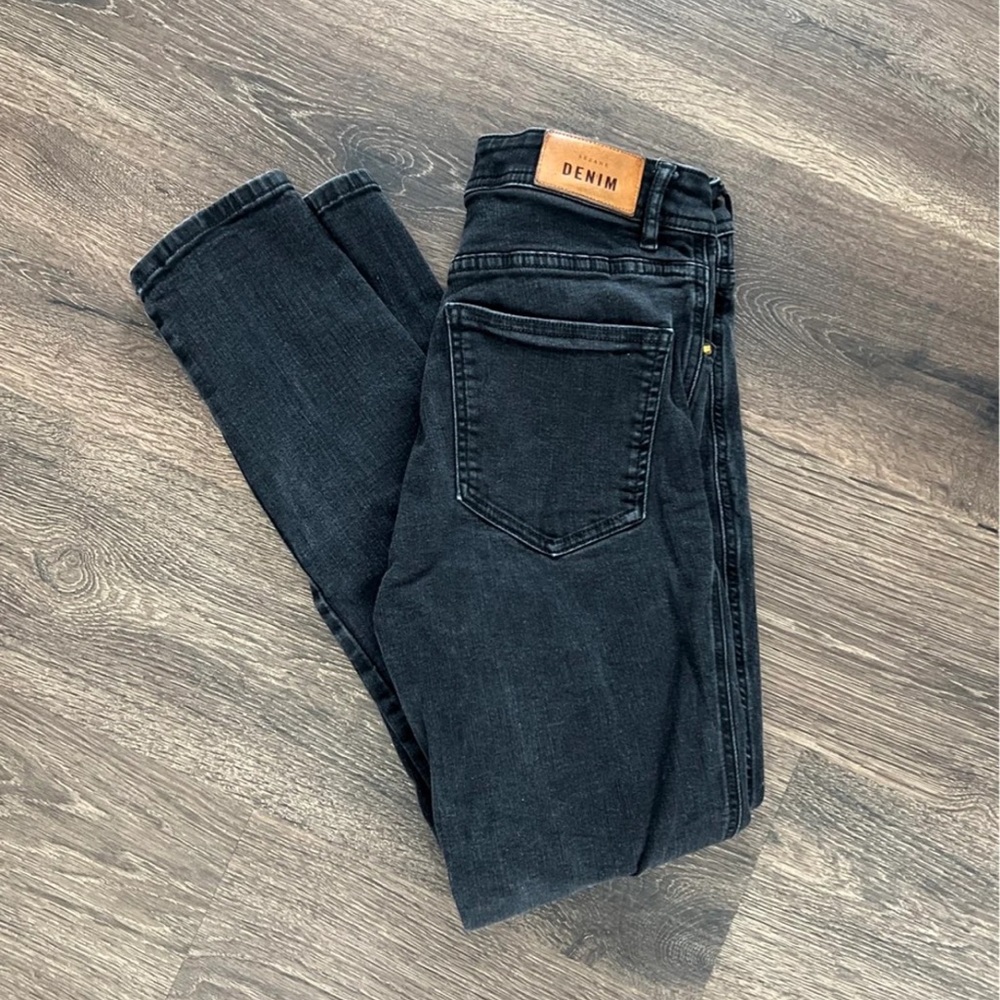 Sézane Denim Black Jeans